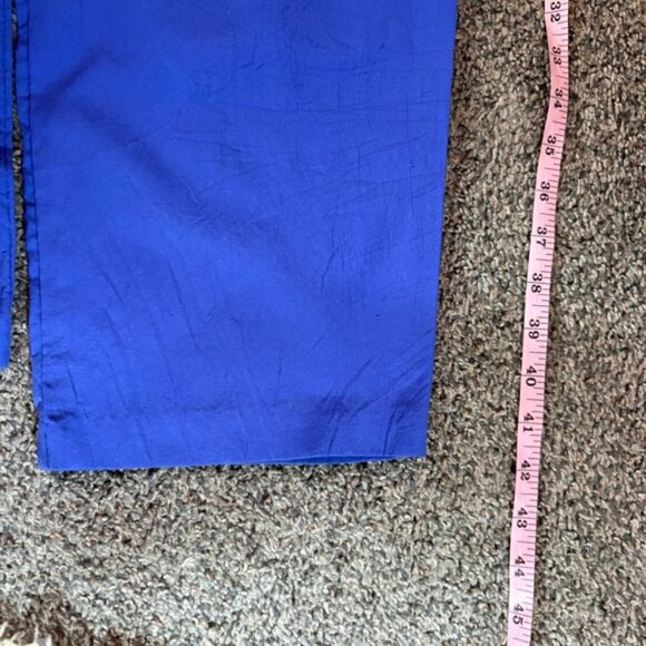 Remo of California Women's L Blue Pants Suit 2 Piece Set Blazer Pants Made USA - Picture 7 of 10